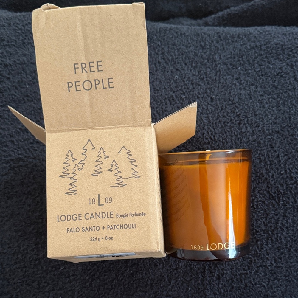 Free People Amber Lodge Candle